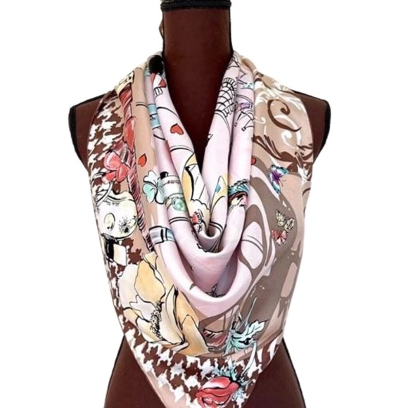 Salvatore Ferragamo Silk Scarf - Picture 3 of 7